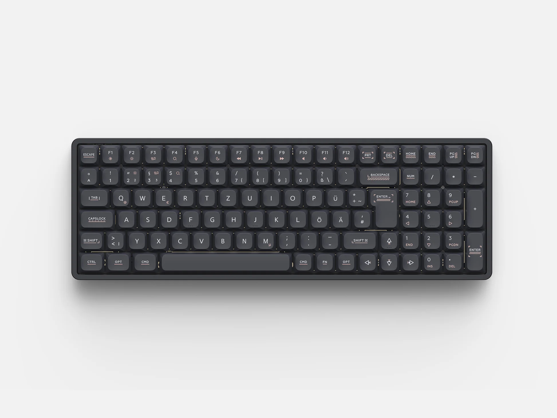 IQUNIX Magi75/96 Aluminum Low Profile Mechanical Keyboard - Image 9